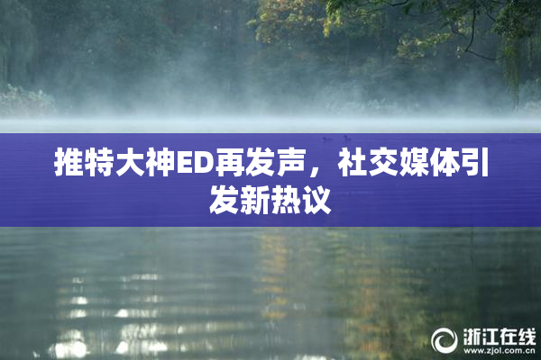 推特大神ED再发声，社交媒体引发新热议