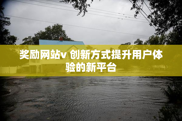 奖励网站v 创新方式提升用户体验的新平台