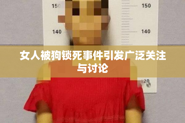 女人被狗锁死事件引发广泛关注与讨论