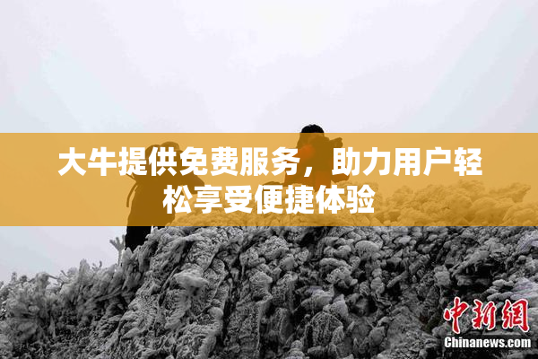 大牛提供免费服务，助力用户轻松享受便捷体验