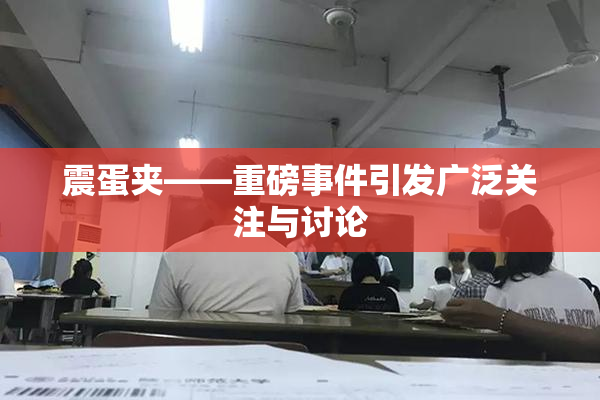 震蛋夹――重磅事件引发广泛关注与讨论