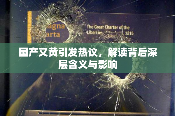 国产又黄引发热议，解读背后深层含义与影响