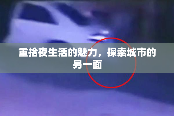 重拾夜生活的魅力，探索城市的另一面