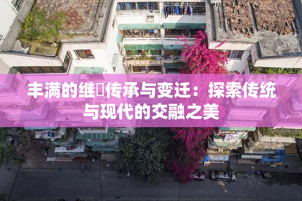 丰满的继牳传承与变迁：探索传统与现代的交融之美