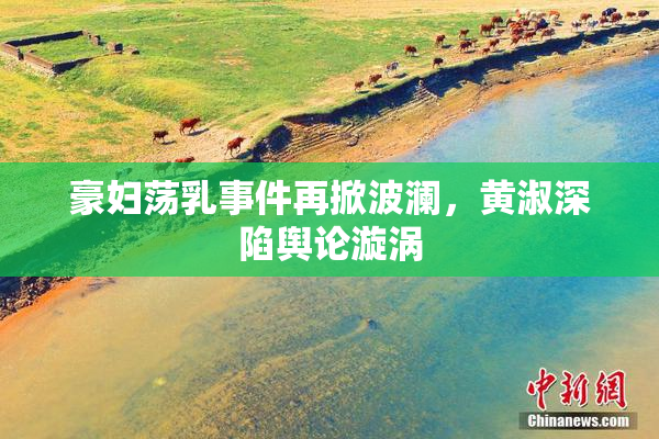 豪妇荡乳事件再掀波澜，黄淑深陷舆论漩涡