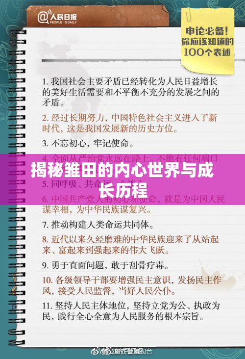 揭秘雏田的内心世界与成长历程