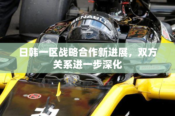 日韩一区战略合作新进展，双方关系进一步深化