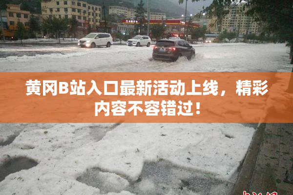 黄冈B站入口最新活动上线，精彩内容不容错过！