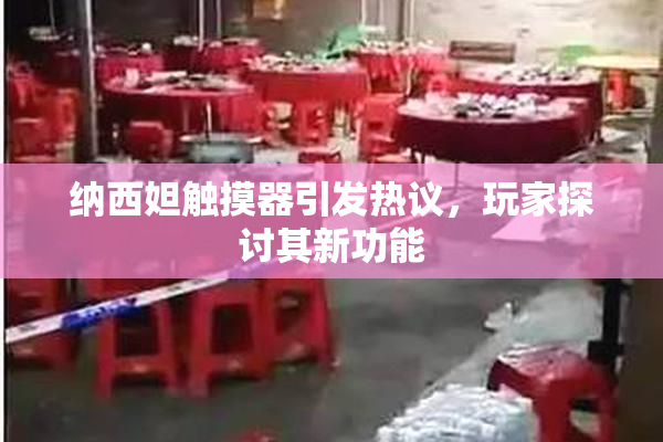 纳西妲触摸器引发热议，玩家探讨其新功能