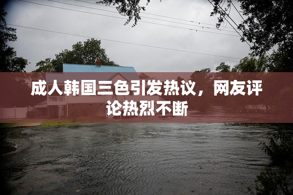 成人韩国三色引发热议，网友评论热烈不断