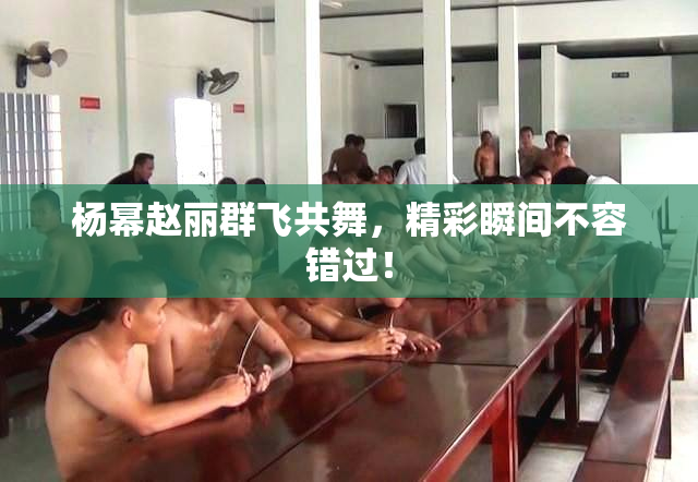 杨幂赵丽群飞共舞，精彩瞬间不容错过！