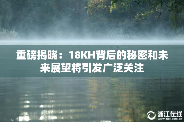 重磅揭晓：18KH背后的秘密和未来展望将引发广泛关注