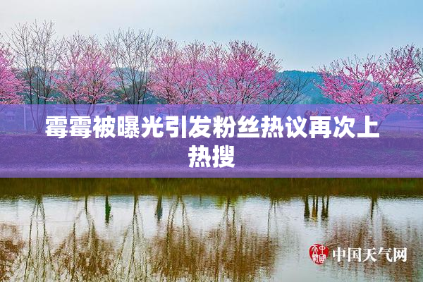 霉霉被曝光引发粉丝热议再次上热搜
