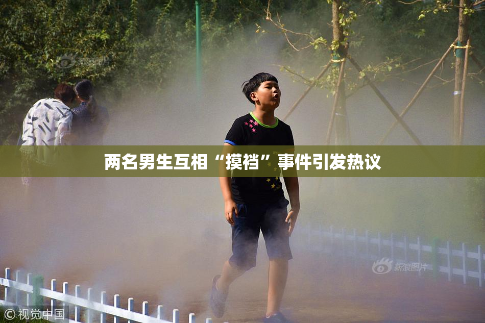 两名男生互相“摸裆”事件引发热议