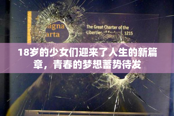 18岁的少女们迎来了人生的新篇章，青春的梦想蓄势待发