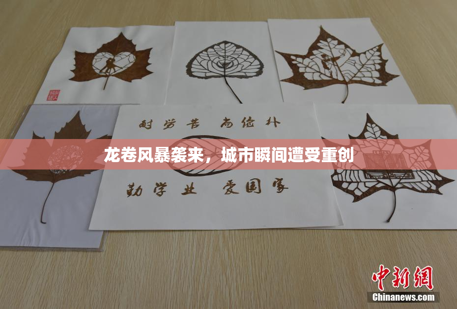 龙卷风暴袭来，城市瞬间遭受重创
