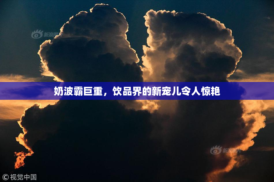 奶波霸巨重，饮品界的新宠儿令人惊艳