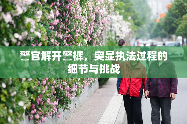 警官解开警裤，突显执法过程的细节与挑战