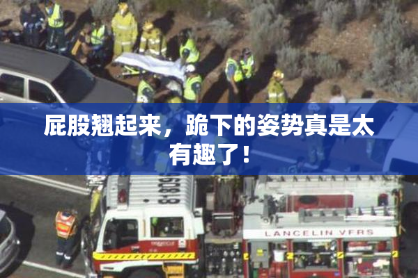 屁股翘起来，跪下的姿势真是太有趣了！