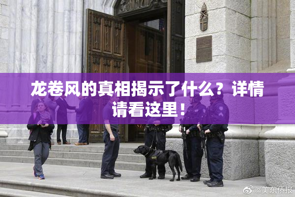 龙卷风的真相揭示了什么？详情请看这里！