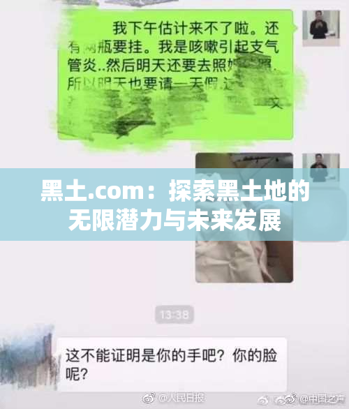 黑土.com：探索黑土地的无限潜力与未来发展