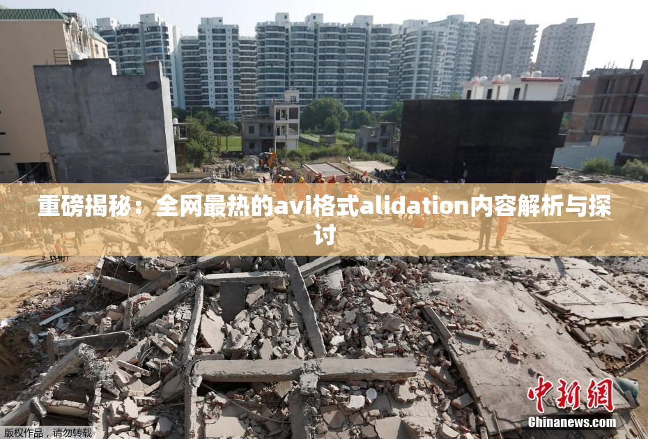 重磅揭秘：全网最热的avi格式alidation内容解析与探讨