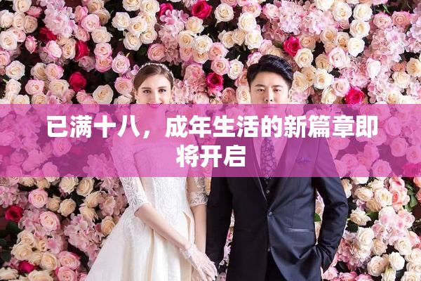 已满十八，成年生活的新篇章即将开启