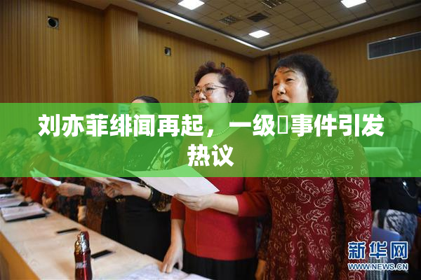 刘亦菲绯闻再起，一级婬事件引发热议