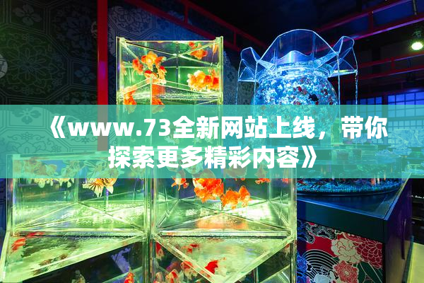 《www.73全新网站上线，带你探索更多精彩内容》