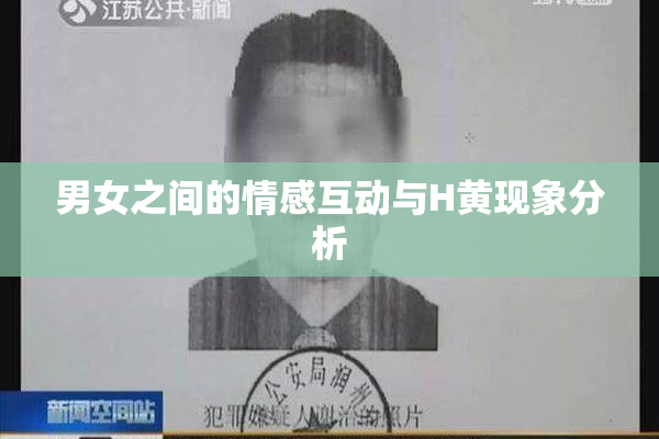男女之间的情感互动与H黄现象分析