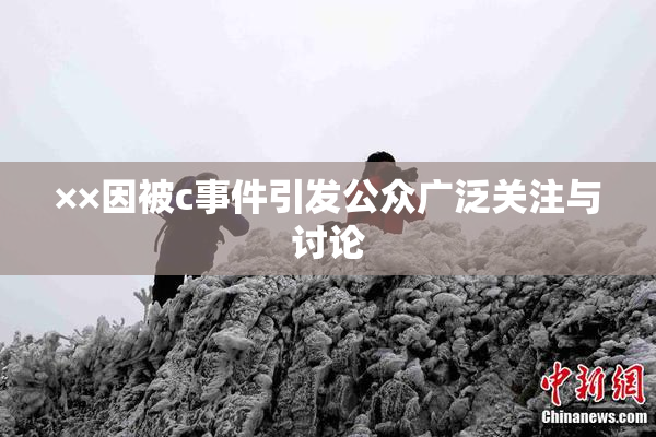 ××因被c事件引发公众广泛关注与讨论
